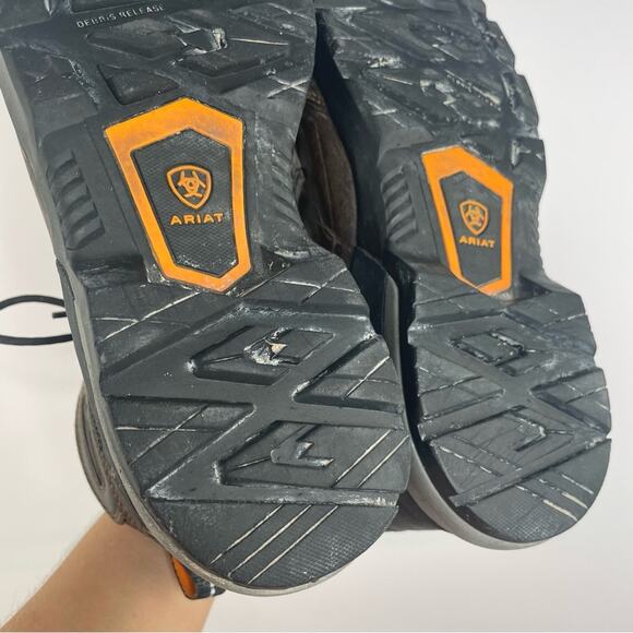 Ariat Rebar Work Boots Composite Toe Men's size 9.5D 10021495 - Picture 10 of 12